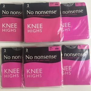 No Nonsense Knee High Stockings One Size